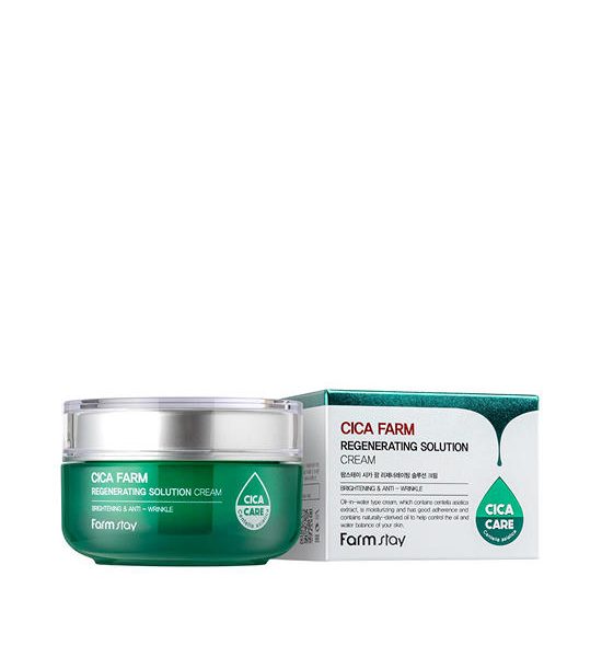 FARMSTAY Cica Farm Regenerating Solution Cream 50 mL.. 100% оригинал