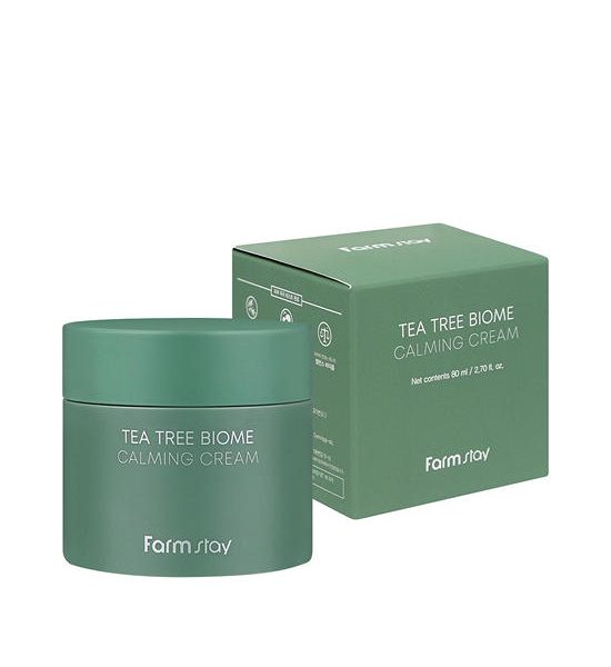 FARMSTAY Tea Tree Biome Calming Cream 80 mL.. 100% оригинал