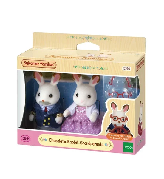 SYLVANIAN FAMILIES Chocolate Rabbit Grandparents 051900 Multi-Color. 100% оригинал