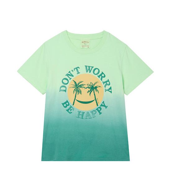 DeFry 01 Boy T-Shirt Short Sleeves Printed Green. 100% оригинал