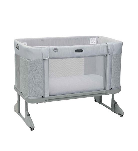 CHICCO Baby Cradle Next2me Forever Co Sleeping Ash Grey. 100% оригинал