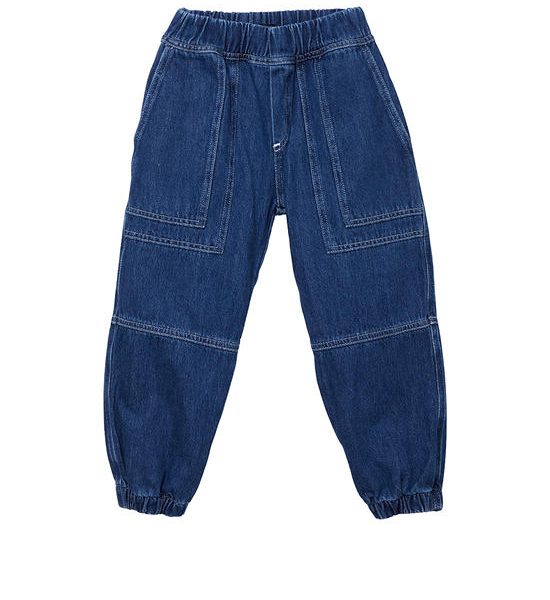 EMPORIO ARMANI JUNIOR Boy 5-Pocket Pants SS24 Blue. 100% оригинал