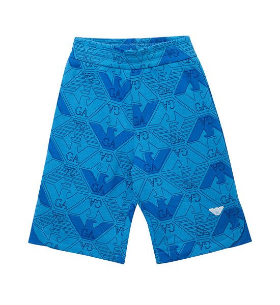 EMPORIO ARMANI JUNIOR Boy Shorts SS24 Blue. 100% оригинал