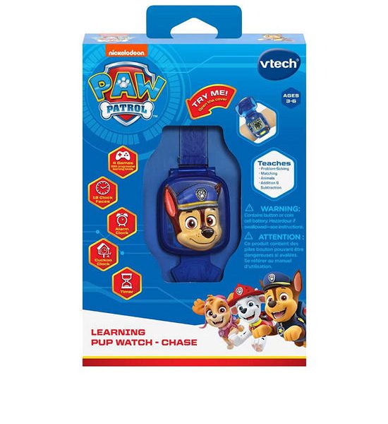 VTECH Toy Paw Patrol Learning Pup Watch Chase Blue. 100% оригинал