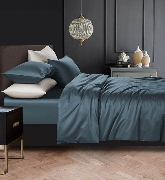 ESQUIRE Fitted Sheet Set Plain Bamboo Coolplus Collection 3 Pcs. 100% оригинал