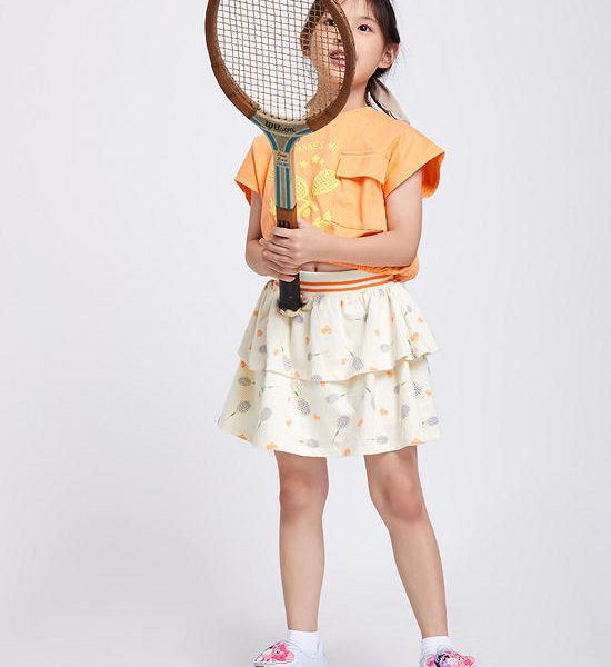 FOF KIDS Girl Ruffle Skirt Cream. 100% оригинал