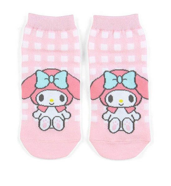 SANRIO Women Socks Checked Pattern Printed My Melody Free Size Pink. 100% оригинал