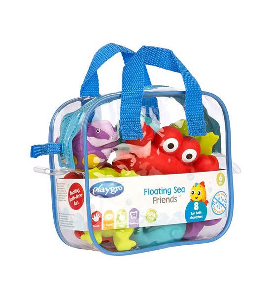 PLAYGRO Toy Floating Sea Friends Multi-Color. 100% оригинал