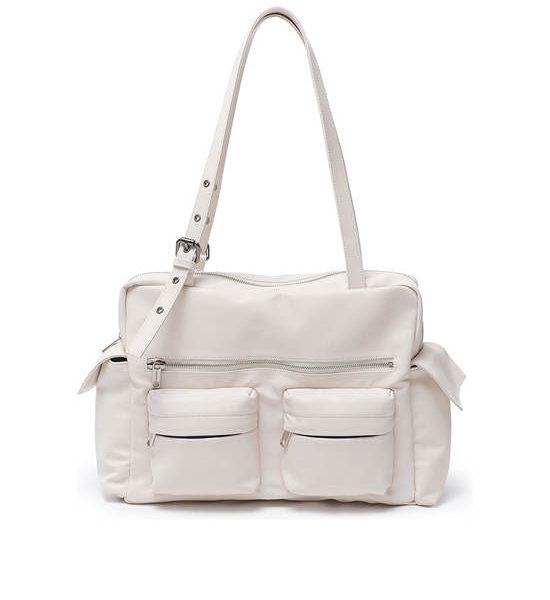 SAMO ONDOH Women Pocket Utility Bag L Nappa Ivory. 100% оригинал