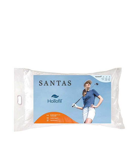 SANTAS Pillow Dacron Hollofil SAPWHLMR65019X2 White. 100% оригинал