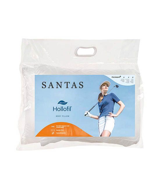SANTAS Hollofil Microban Body Pillow. 100% оригинал