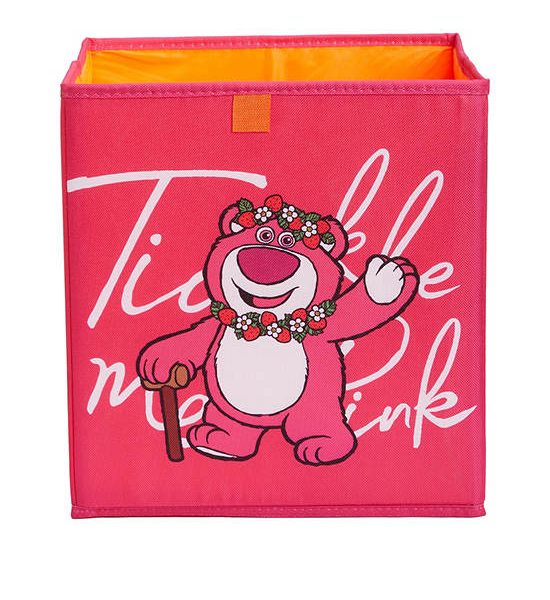 MINI MONO Storage Box 26x26x28 cm Lotso Pattern Barbie Pink. 100% оригинал