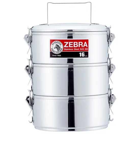 ZEBRA ปิ่นโต LOCK 16X3. 100% оригинал