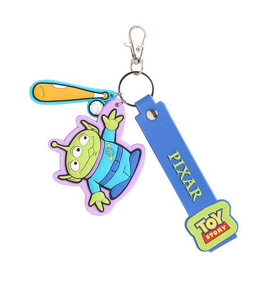 MINI MONO Keychain Aliens Pattern Light Green. 100% оригинал