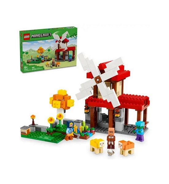 LEGO Block Toy The Windmill Farm 21262 Multi-Color. 100% оригинал