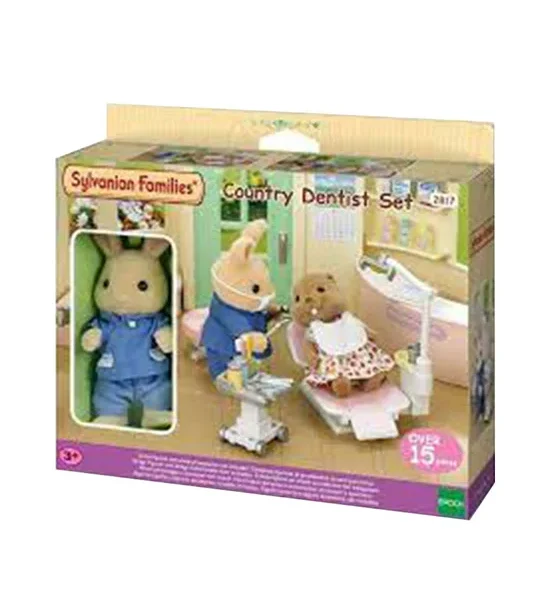 SYLVANIAN FAMILIES Country Dentist Set 50958 Multi-Color. 100% оригинал