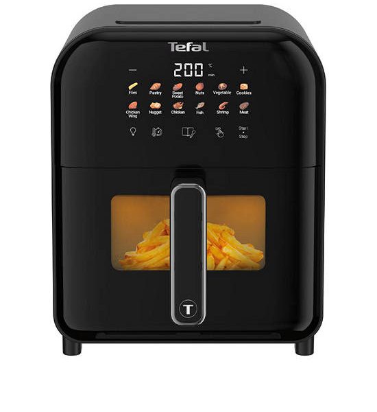TEFAL Oil-Less Fryer Easy Fry Far-Infrared Vision ​6 L EY821868​ Black. 100% оригинал