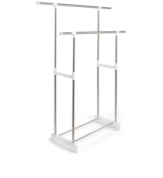 Eazy Clean Clothes Rack Stainless Steel 150x43x92-160 cm. 100% оригинал