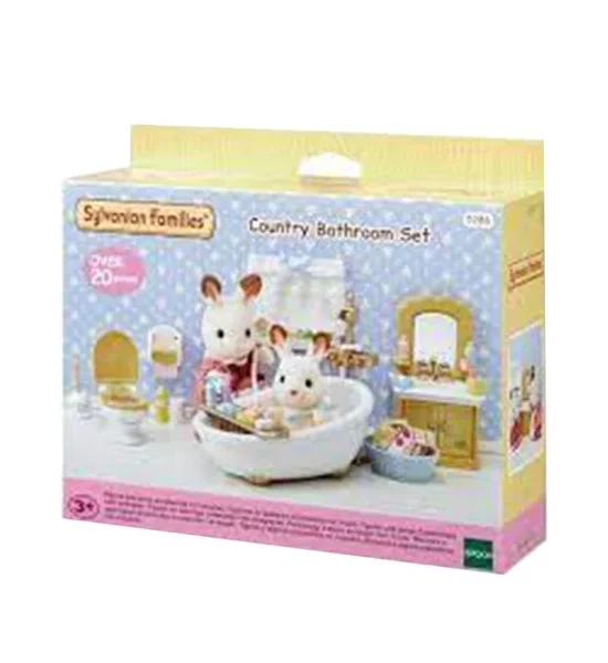 SYLVANIAN FAMILIES Country Bathroom Set 52860 Multi-Color. 100% оригинал
