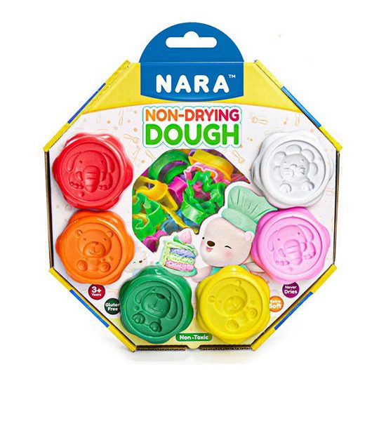 NARA Toy Non-Drying Dough Gift Set Multi-Color. 100% оригинал