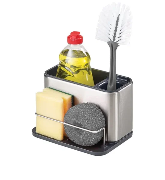 JOSEPH JOSEPH Surface stainless-steel large Sink Tidy N85112 Silver. 100% оригинал