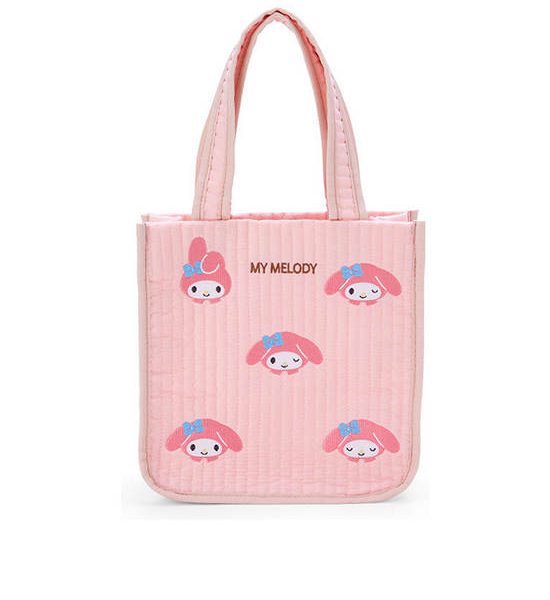 SANRIO Unisex Tote Bag Quilted My Melody Pink. 100% оригинал