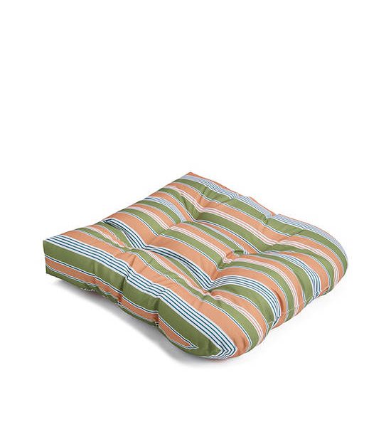 HAVEN Seat Cushion Polyester Stripe Print 50x48x7.5 cm Multi-Color. 100% оригинал