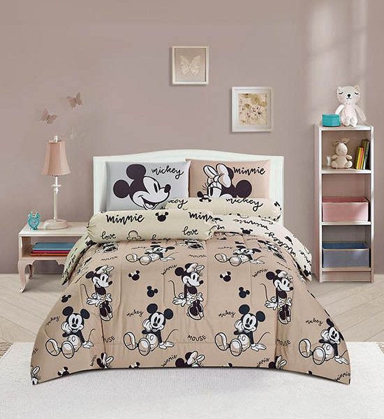 HAVEN Printed Microtech Disney Collection Comforter Mickey Mouse Heartfull Multi-Color. 100% оригинал