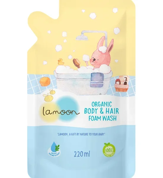 LAMOON Body Hair Wash Foam Refill 220 mL. 100% оригинал