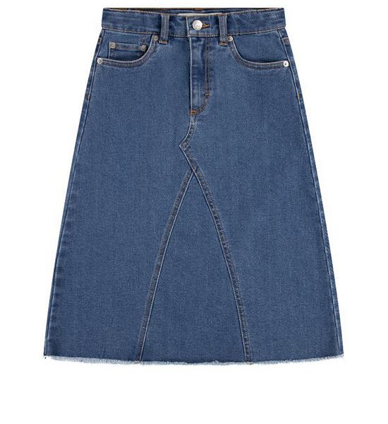 LEVI'S KIDS Girl Toddler Midi Skirt Denim Mcw-Flower Power T3. 100% оригинал