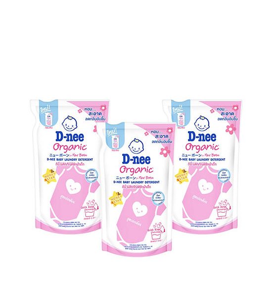 D-NEE Baby Liquid Detergent Honey Star 530 mL x3 Pink. 100% оригинал