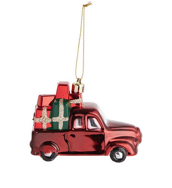 CENTRAL HOME Christmas Tree Decoration Xmas Red Car Multi-Color. 100% оригинал