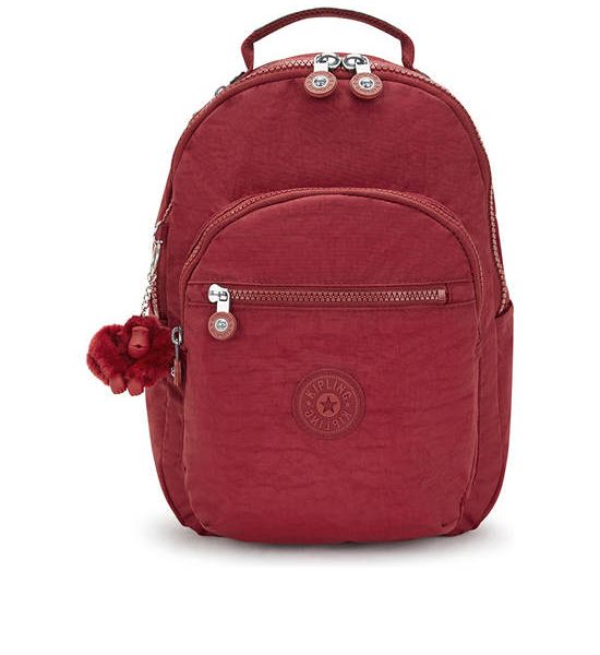 KIPLING Unisex Backpack Seoul S Funky Red. 100% оригинал