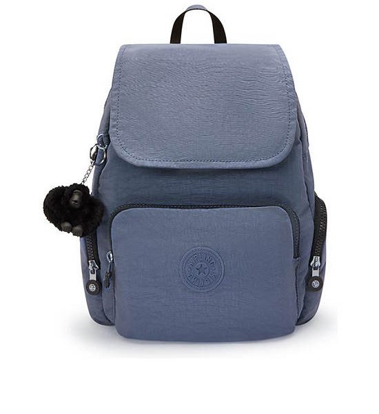 KIPLING CITY ZIP S BLUE LOVER. 100% оригинал