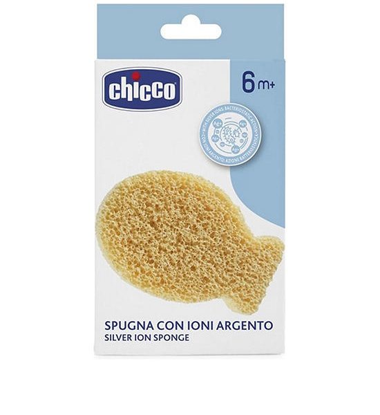 CHICCO Safe Hygiene Baby Sponge Yellow. 100% оригинал