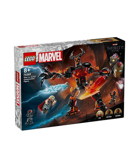 LEGO Block Toy Thor vs. Surtur Construction Figure 76289 Multi-Color. 100% оригинал