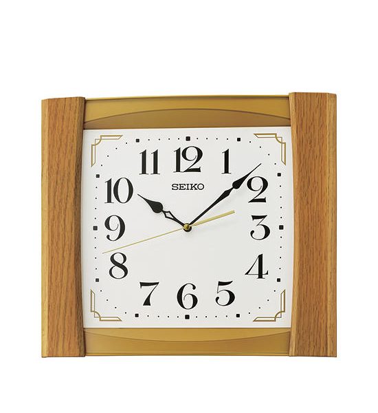 SEIKO CLOCK Wall Clock QXA827B Brown. 100% оригинал
