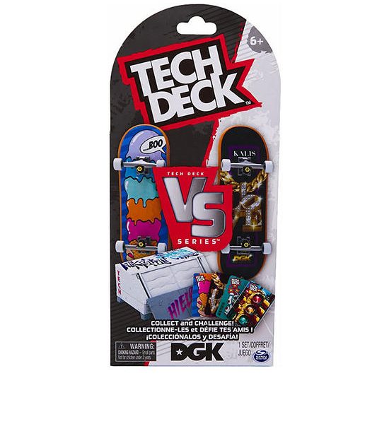 TECH DECK Finger Board VS Series with Accessory DGK 2 pk Multi-Color. 100% оригинал