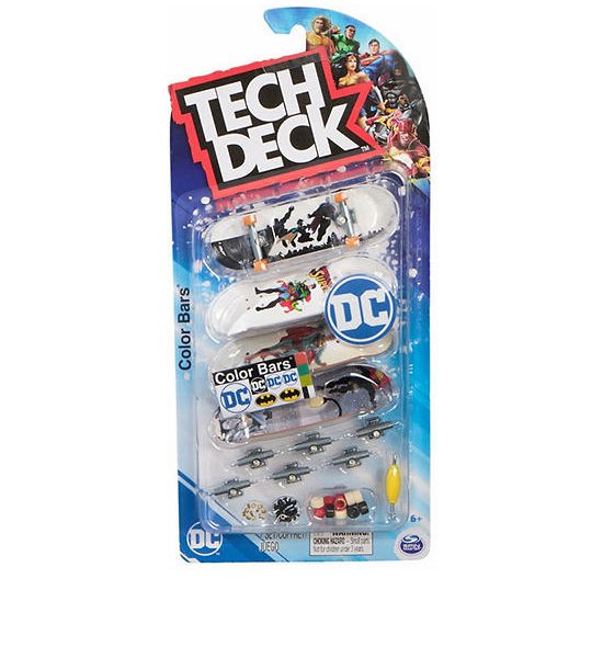 TECH DECK Finger Board with Accessory DC 4 pk Multi-Color. 100% оригинал
