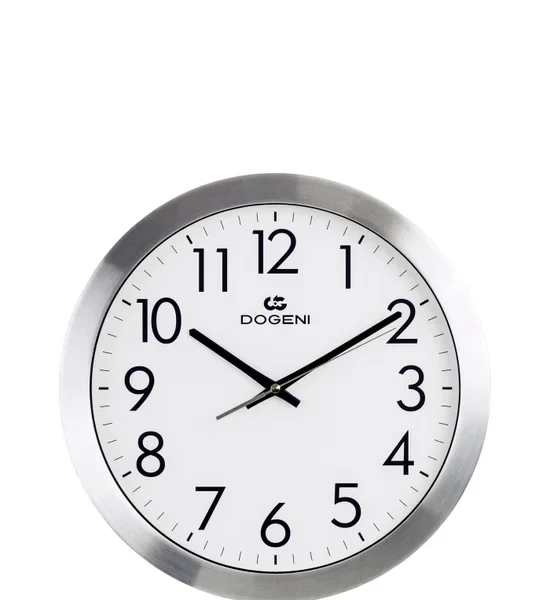 DOGENI Decorative & Stylish Design Clock WNM006SL Silver. 100% оригинал