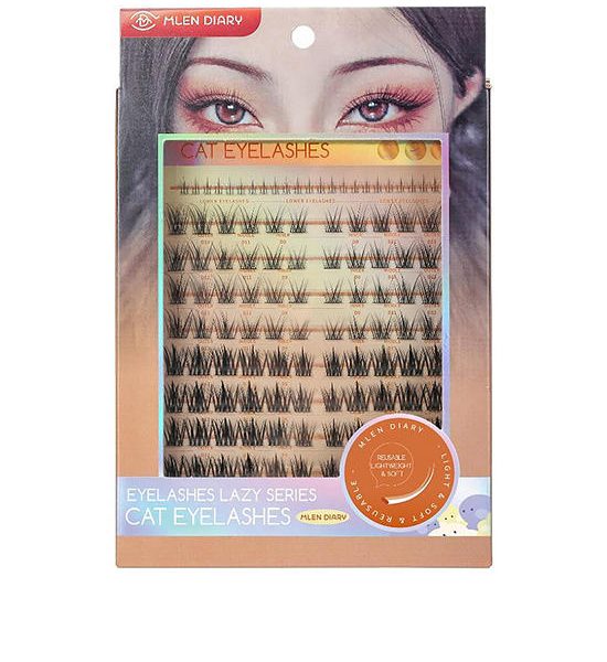 MLEN DIARY Lazy Lashes - Cat Eyelashes. 100% оригинал