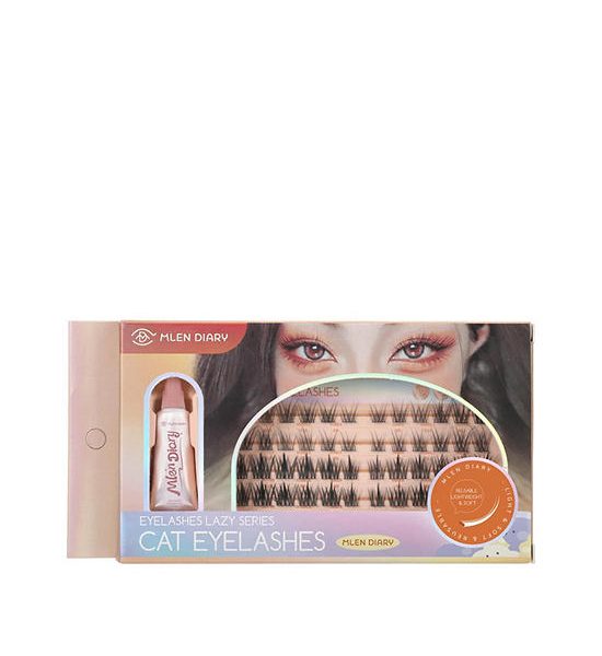 MLEN DIARY Lazy Lashes - Cat Eyelashes (5 Row). 100% оригинал