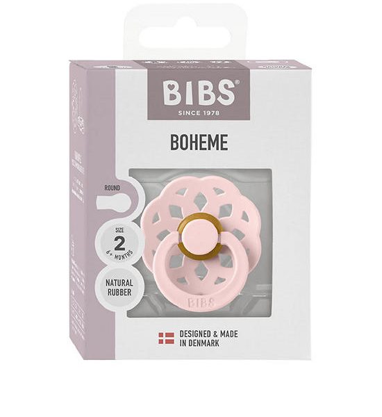 BIBS Baby Pacifier Boheme Latex Size 2 Size. 100% оригинал