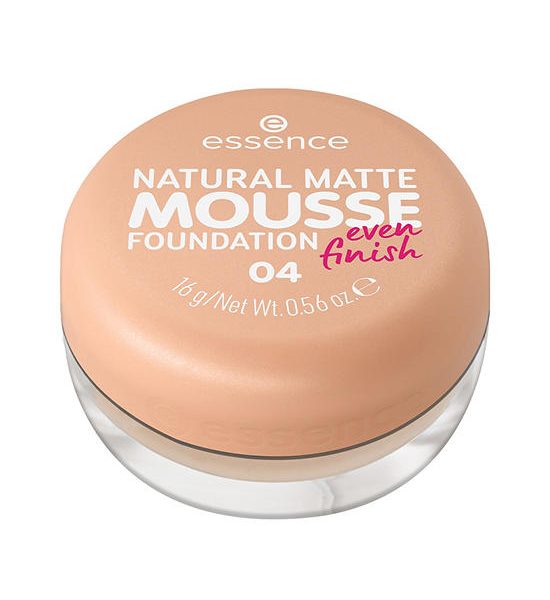 Essence Natural Matte Mousse Foundation 16 g. 100% оригинал