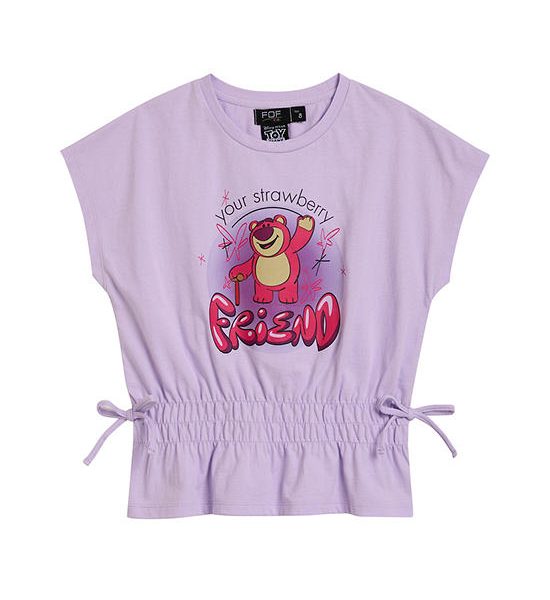FOF KIDS Girl T-Shirt Drawstring Waist Disney Pixar Purple. 100% оригинал