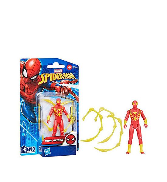 MARVEL HASBRO Figure Spider-Man Iron Spider 4 inch Red. 100% оригинал