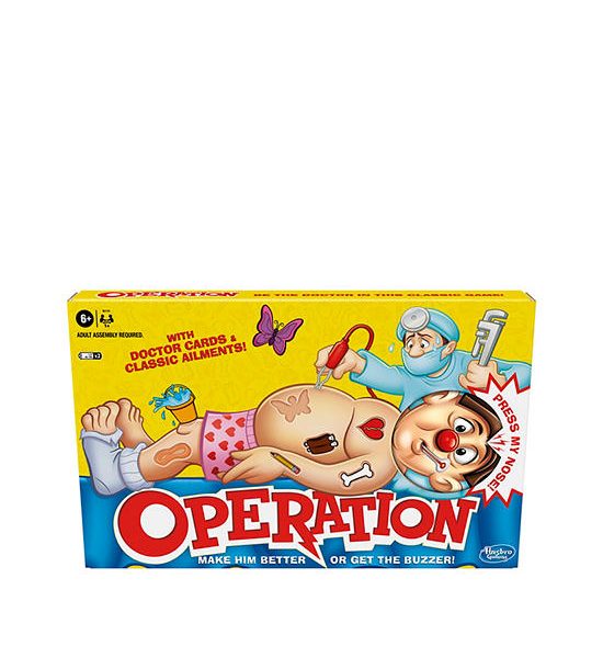 HASBRO GAMING Board Game Classic Operation Multi-Color. 100% оригинал