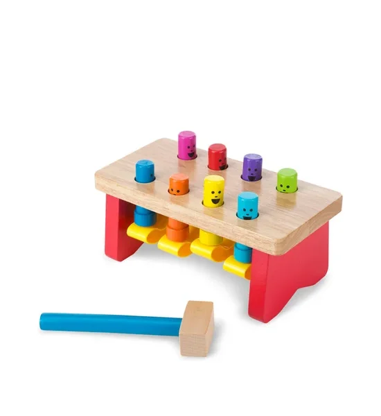 Melissa & Doug Deluxe Pounding Bench Multi-Color. 100% оригинал