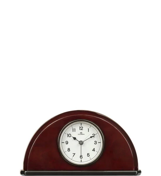 DOGENI Wooden Table Clock TEW005DB Dark Brown. 100% оригинал
