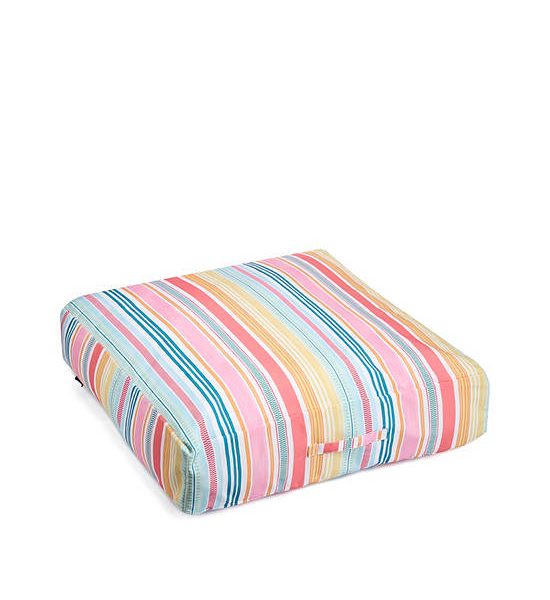 CENTRAL HOME Seat Cushion Poly Straight Pattern 65x65x15 cm Multi-Color. 100% оригинал